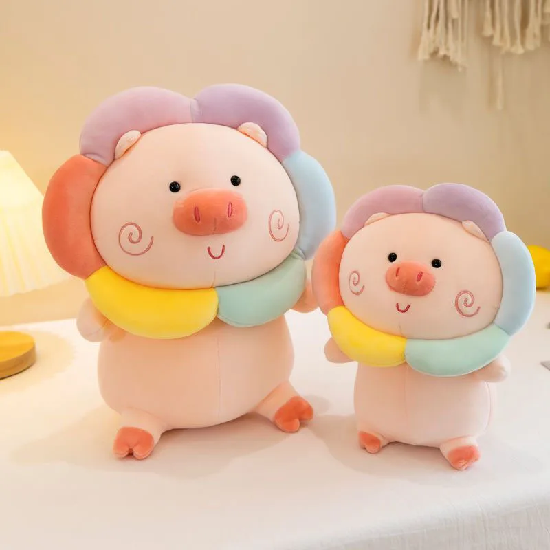 Kawaii Rainbow Pig Plush Toy Soft Stuffed Pig Pillow Cute Cartoon Animal Doll for Children Birthday Gift Home Decoration Squishy
Kawaii Rainbow Pig Plush Toy Soft Stuffed Pig Pillow Cute Cartoon Animal Doll for Children Birthday Gift Home Decoration Squishy