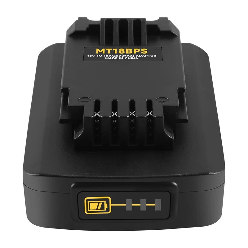 For Makita 18V Lithium-Ion Battery Adapter MT18BPS Compatible for Black&Decker/Porter Cable 20V for Stanley 18V 20V Battery Tool
For Makita 18V Lithium-Ion Battery Adapter MT18BPS Compatible for Black&Decker/Porter Cable 20V for Stanley 18V 20V Battery Tool