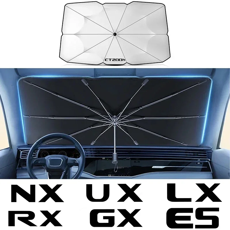 Солнцезащитный козырек для лобового стекла Lexus Fsport CT200h ES GS GX IS LS LM LX LX470 LX570 NX RX UX
Солнцезащитный козырек для лобового стекла Lexus Fsport CT200h ES GS GX IS LS LM LX LX470 LX570 NX RX UX