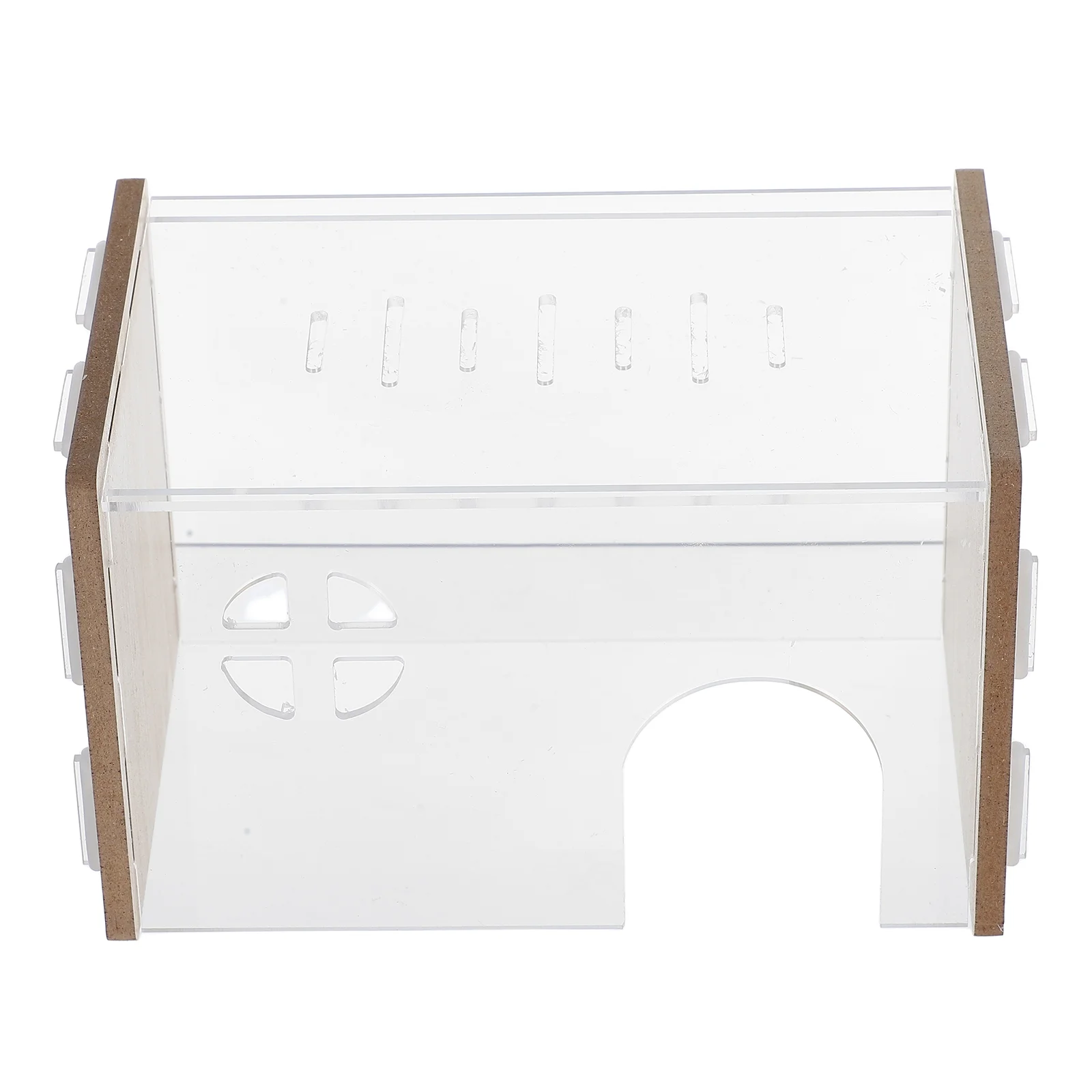 Hamster Hide House Clear Acrylic Transparent Design Comfortable Hideout Unique Decor Small Animal Hide Nest Shelter
Hamster Hide House Clear Acrylic Transparent Design Comfortable Hideout Unique Decor Small Animal Hide Nest Shelter