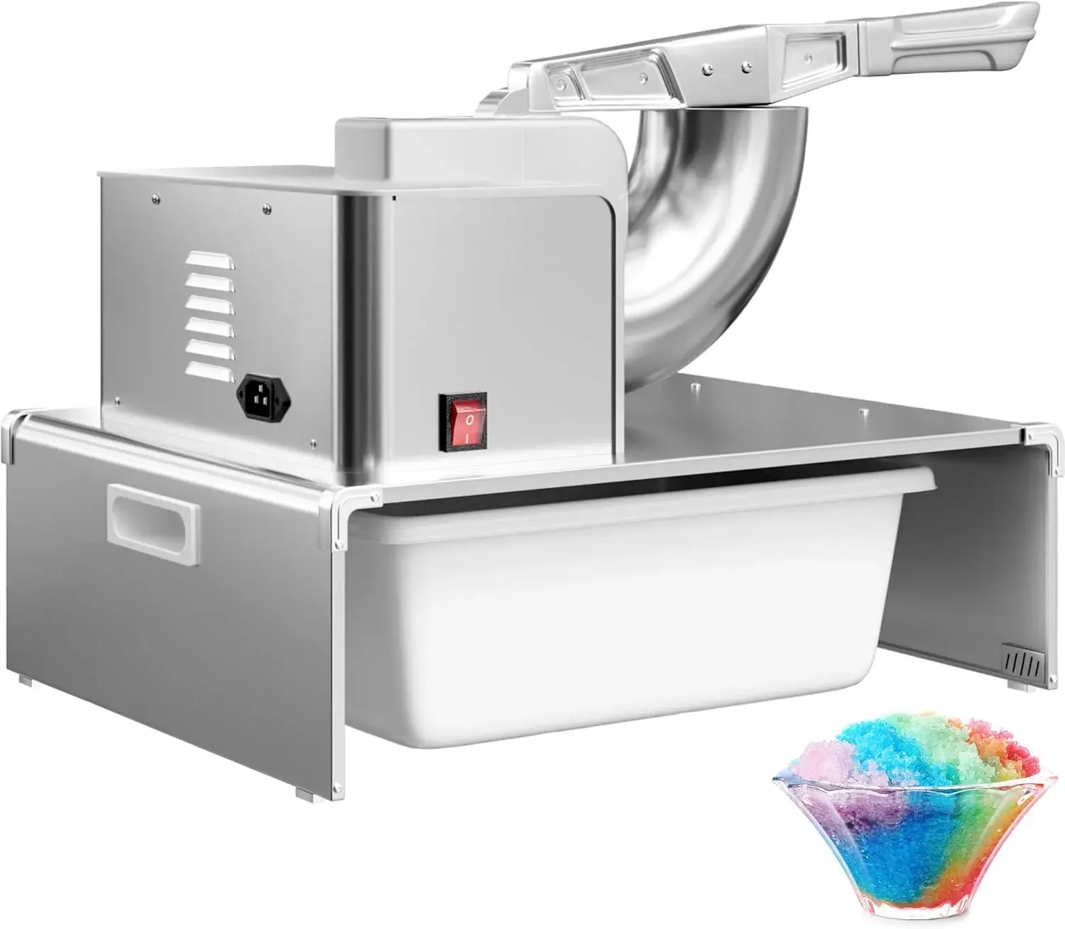 Commercial Shaved Ice Machine Electric Snow Cone Machine Suitable for Party Activities Family Gatherings Events
Commercial Shaved Ice Machine Electric Snow Cone Machine Suitable for Party Activities Family Gatherings Events