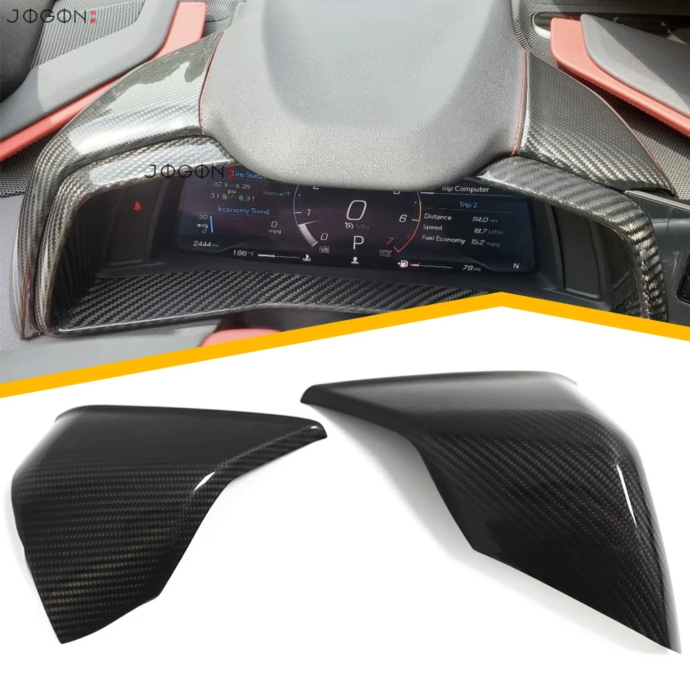 For Chevrolet Corvette C8 Stingray Z51 Z06 HTC Z07 Coupe Convertible 2020-2025 Carbon Fiber Dash Instrument Corner Decoration
For Chevrolet Corvette C8 Stingray Z51 Z06 HTC Z07 Coupe Convertible 2020-2025 Carbon Fiber Dash Instrument Corner Decoration