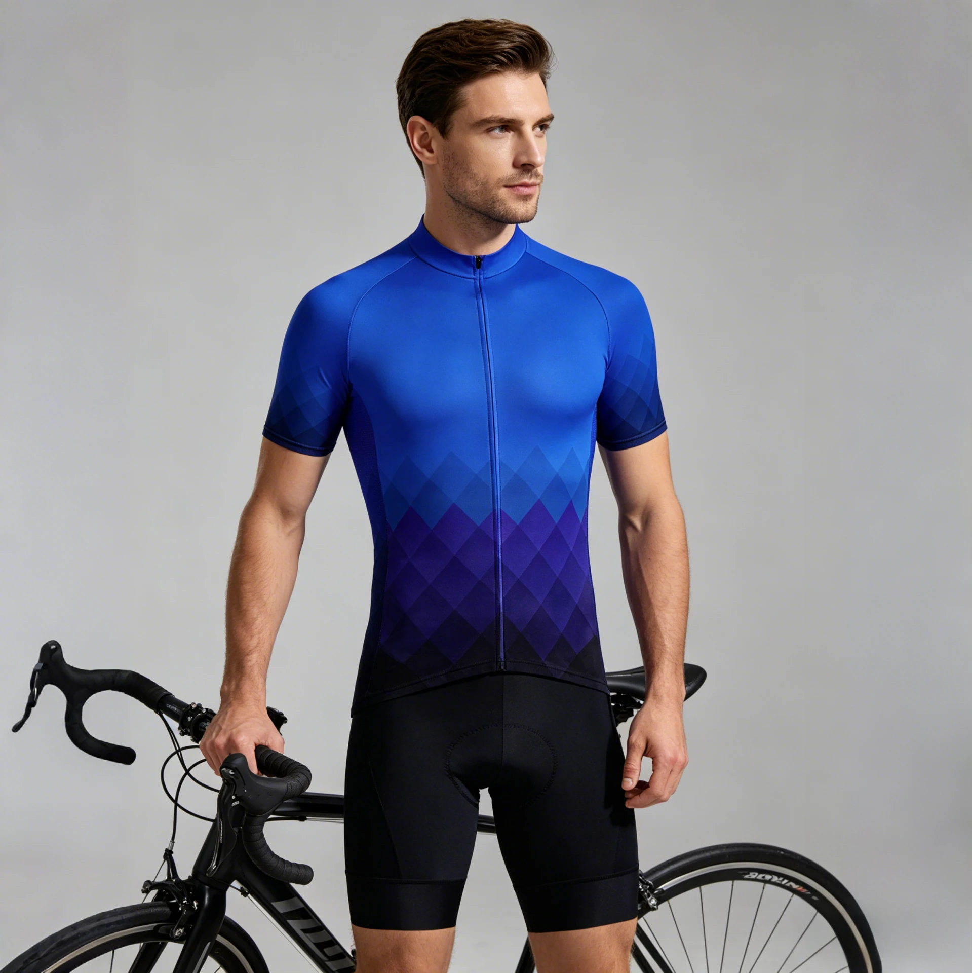 Cycling Jersey Moisture Wicking Short Sleeve Full Zip Bike Road Riding Biking Shirts 3 Back Pockets for Men 2026
Cycling Jersey Moisture Wicking Short Sleeve Full Zip Bike Road Riding Biking Shirts 3 Back Pockets for Men 2026