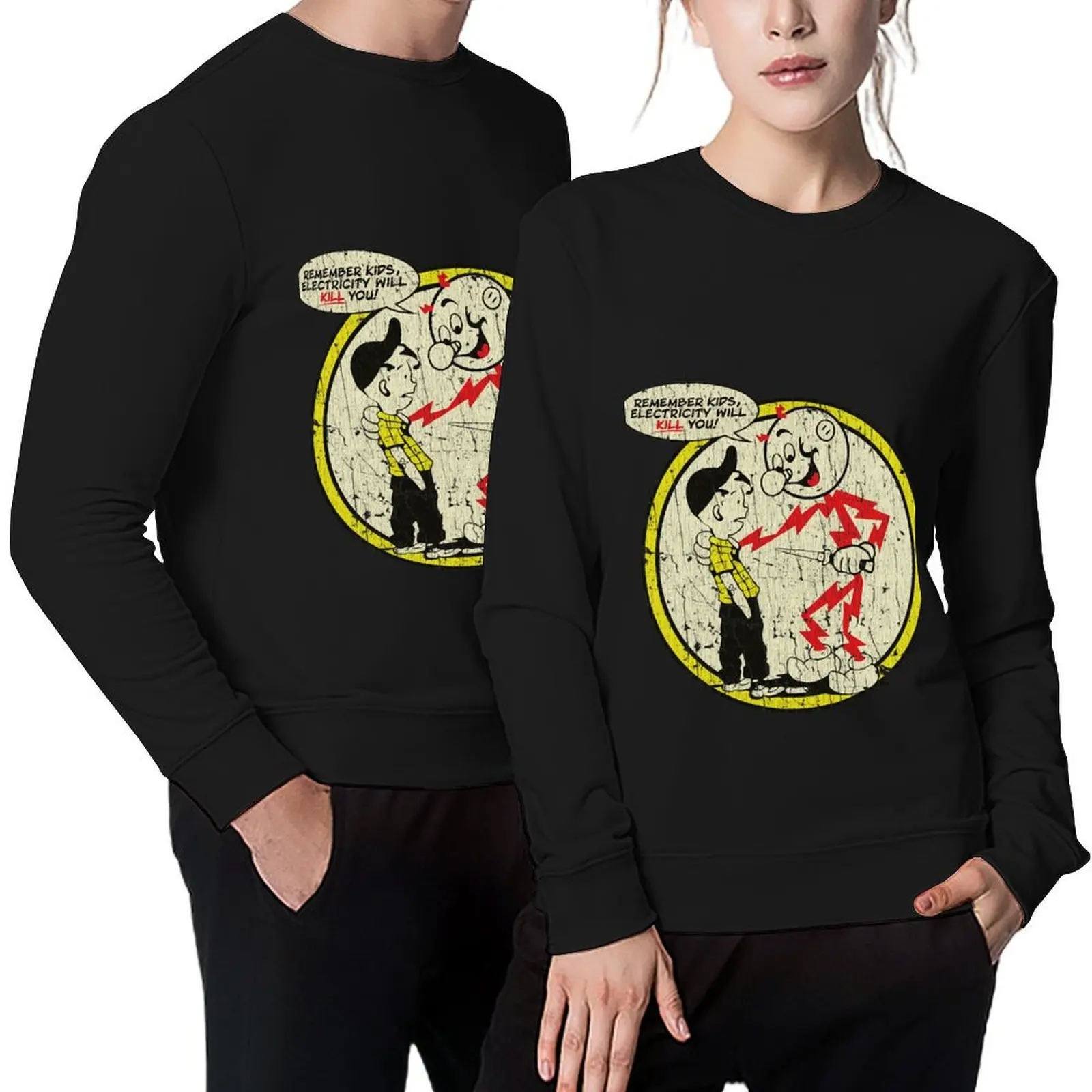 Reddy Kilowatt Remember Kids, Electricity Will Kill You 1926 Pullover anime clothing mens designer clothes sports sweatshirt man
Reddy Kilowatt Remember Kids, Electricity Will Kill You 1926 Pullover anime clothing mens designer clothes sports sweatshirt man