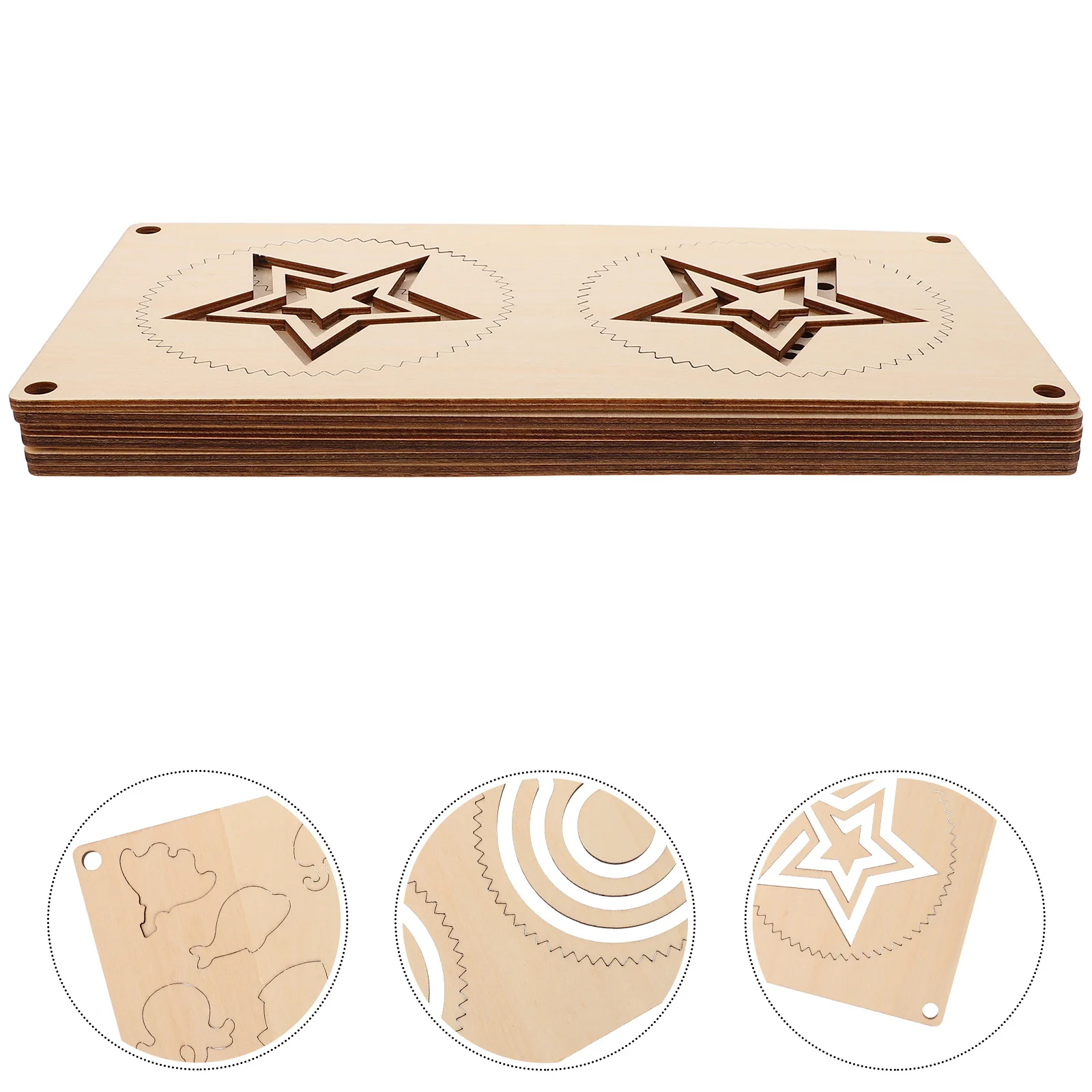 5pcs Multifunction Wooden Puzzle Boards Geometric Animal Shapes Kids Drawing Stencils Montessori Busy Board
5pcs Multifunction Wooden Puzzle Boards Geometric Animal Shapes Kids Drawing Stencils Montessori Busy Board