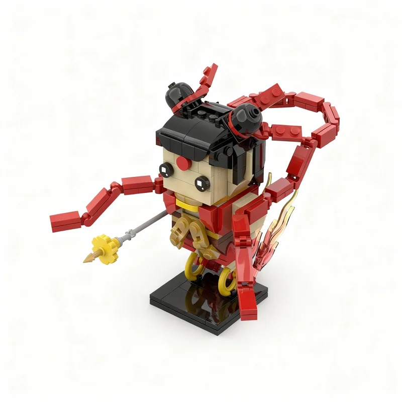 240pcs MOC NEZHA Brickheadz Model Building Blocks Construction Toy Christmas Gifts DIY Creative Idea Education Birthday Assemble
240pcs MOC NEZHA Brickheadz Model Building Blocks Construction Toy Christmas Gifts DIY Creative Idea Education Birthday Assemble