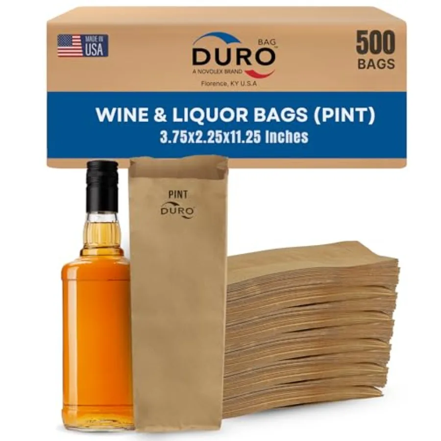 Kraft Paper Wine and Liquor Bags for d Bottles 3.75x2.25x11.25 Inch Ideal Paper Gift Bags for Blind Wine Tastings Retail and Li
Kraft Paper Wine and Liquor Bags for d Bottles 3.75x2.25x11.25 Inch Ideal Paper Gift Bags for Blind Wine Tastings Retail and Li