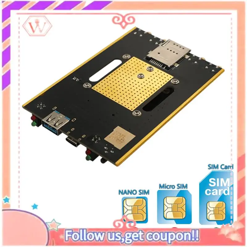 Upgraded M.2 NGFF 4G/5G Module To USB 3.0 Adapter M2 Wifi Card Converter Riser Board With Antenna Cooler Fan SIM Card Slot Durab
Upgraded M.2 NGFF 4G/5G Module To USB 3.0 Adapter M2 Wifi Card Converter Riser Board With Antenna Cooler Fan SIM Card Slot Durab
