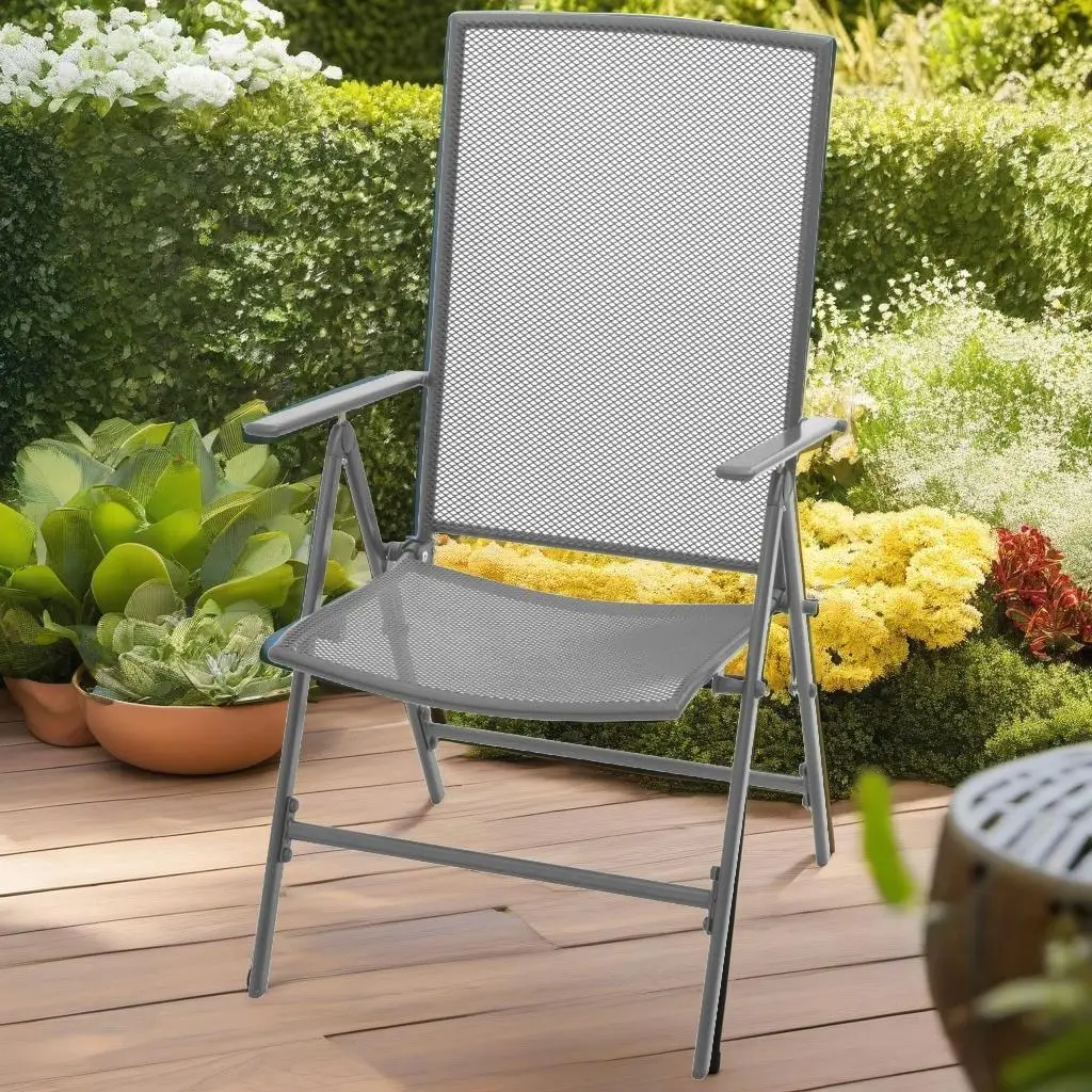 3-Piece Anthracite Steel Patio Dining Set - Outdoor Furniture for Garden & Balcony
3-Piece Anthracite Steel Patio Dining Set - Outdoor Furniture for Garden & Balcony
