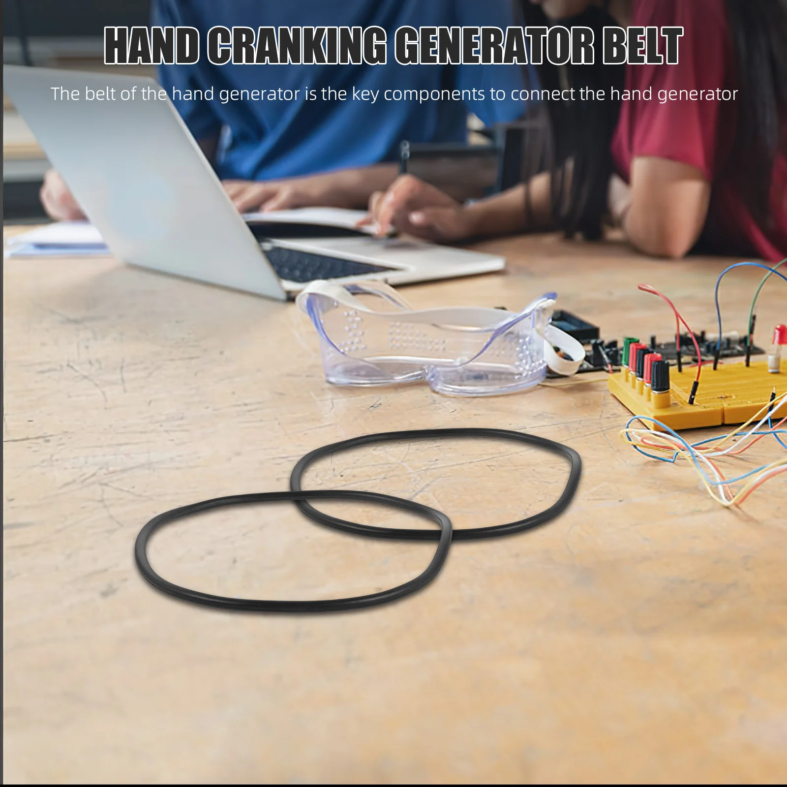 2Pcs Generator Rubber Belts Hand Cranking Generator Replacement Belt for Manual Electricity Generation
2Pcs Generator Rubber Belts Hand Cranking Generator Replacement Belt for Manual Electricity Generation