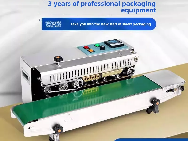Continuous sealing machine Plastic bag Food tea Automatic sealing machine Commercial
Continuous sealing machine Plastic bag Food tea Automatic sealing machine Commercial