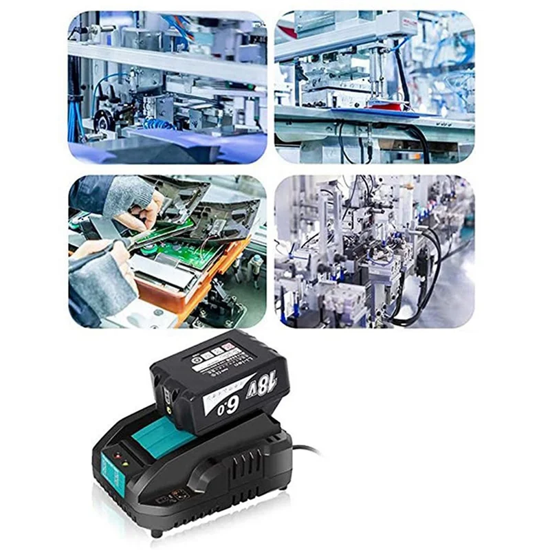【Hot Cake】14.4V 18V Battery Charger For BL1415 BL1815 BL1830 BL1850 Power Tool Battery 4A Charging Current US Plug
【Hot Cake】14.4V 18V Battery Charger For BL1415 BL1815 BL1830 BL1850 Power Tool Battery 4A Charging Current US Plug