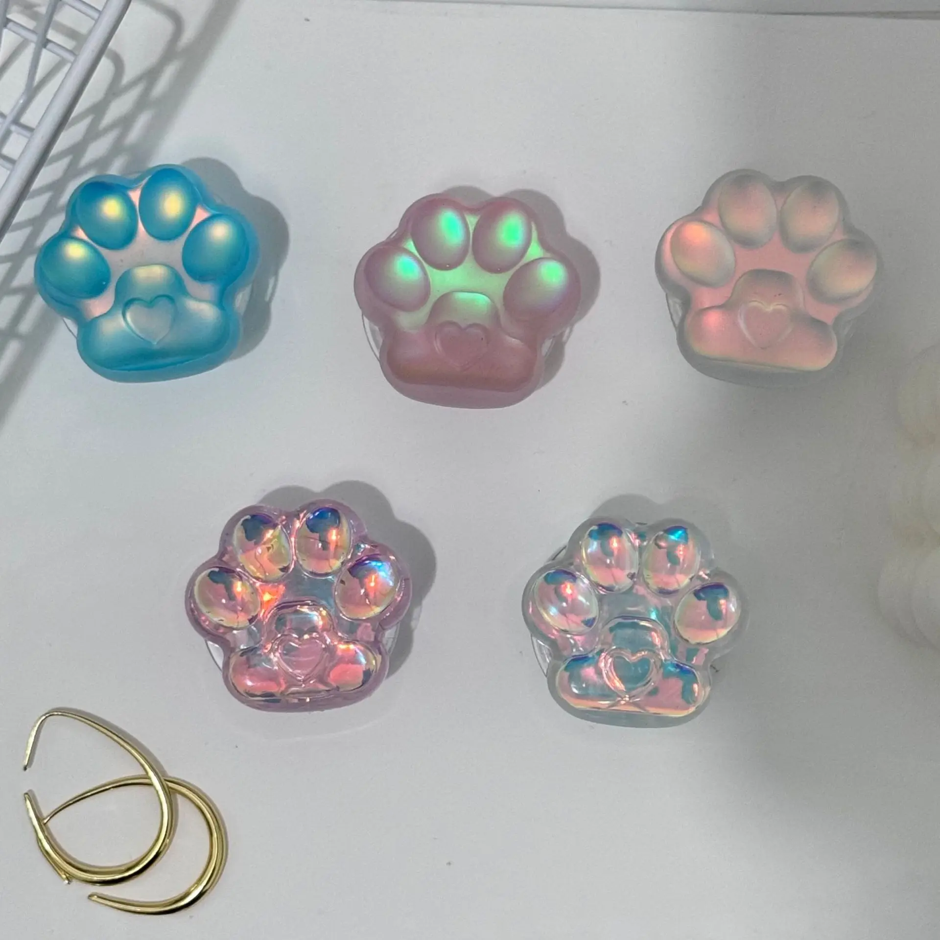 Корейский милый 3D фэнтезийный лазерный держатель для телефона с кошачьим когтем, кронштейн Tok GripTok для iPhone Samsung, универсальная подставка для аксессуаров для телефонов
Корейский милый 3D фэнтезийный лазерный держатель для телефона с кошачьим когтем, кронштейн Tok GripTok для iPhone Samsung, универсальная подставка для аксессуаров для телефонов