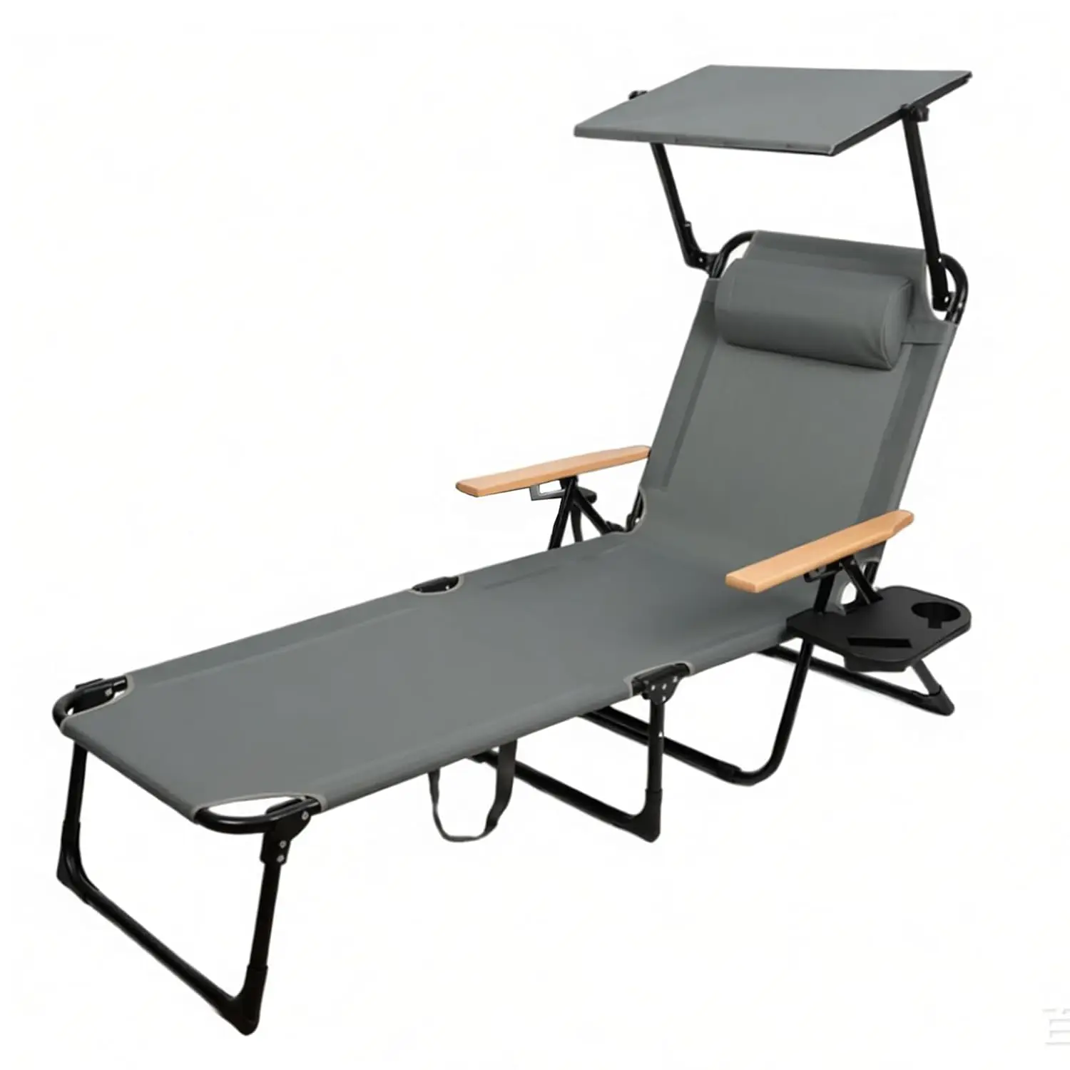 Foldable Chaise Lounge Chair Outdoor, 4-Position Reclining Outdoor Lounge Chairs with Wooden Armrest, Folding Sun, Customized
Foldable Chaise Lounge Chair Outdoor, 4-Position Reclining Outdoor Lounge Chairs with Wooden Armrest, Folding Sun, Customized