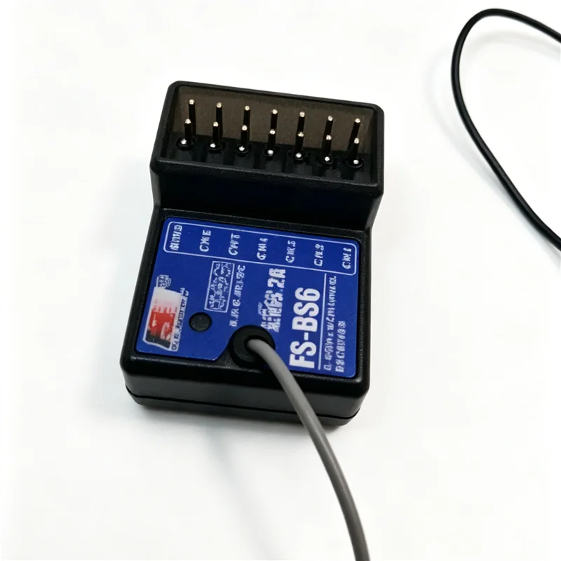 Flysky FS-BS6 Mini Receiver, 6 Channels, Gyro System, for RC Airplane and Fixed-Wing Models
Flysky FS-BS6 Mini Receiver, 6 Channels, Gyro System, for RC Airplane and Fixed-Wing Models