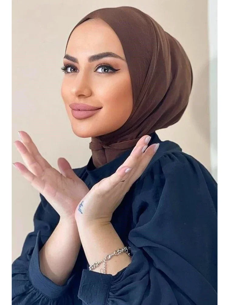 Muslim Women Inner HIjab Cap Adjustable with Snap Jersey Modal HIjab Caps with Button Turban Snaps Fit Casual Look Islamic
Muslim Women Inner HIjab Cap Adjustable with Snap Jersey Modal HIjab Caps with Button Turban Snaps Fit Casual Look Islamic