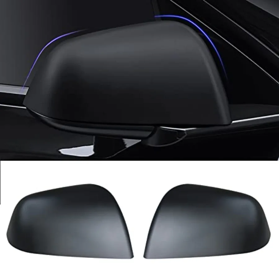 Model 3 Side Mirror Cover, Mirror Cap 2 PCS Matt Black Rearview Mirro Cover for Model 3 2019-2024
Model 3 Side Mirror Cover, Mirror Cap 2 PCS Matt Black Rearview Mirro Cover for Model 3 2019-2024