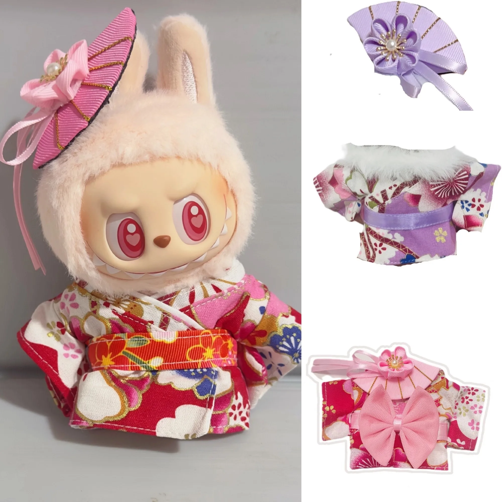 Labubu Festival Kimono Set - Vibrant Yukata Style for 17cm Dolls Perfect for Seasonal Displays
Labubu Festival Kimono Set - Vibrant Yukata Style for 17cm Dolls Perfect for Seasonal Displays