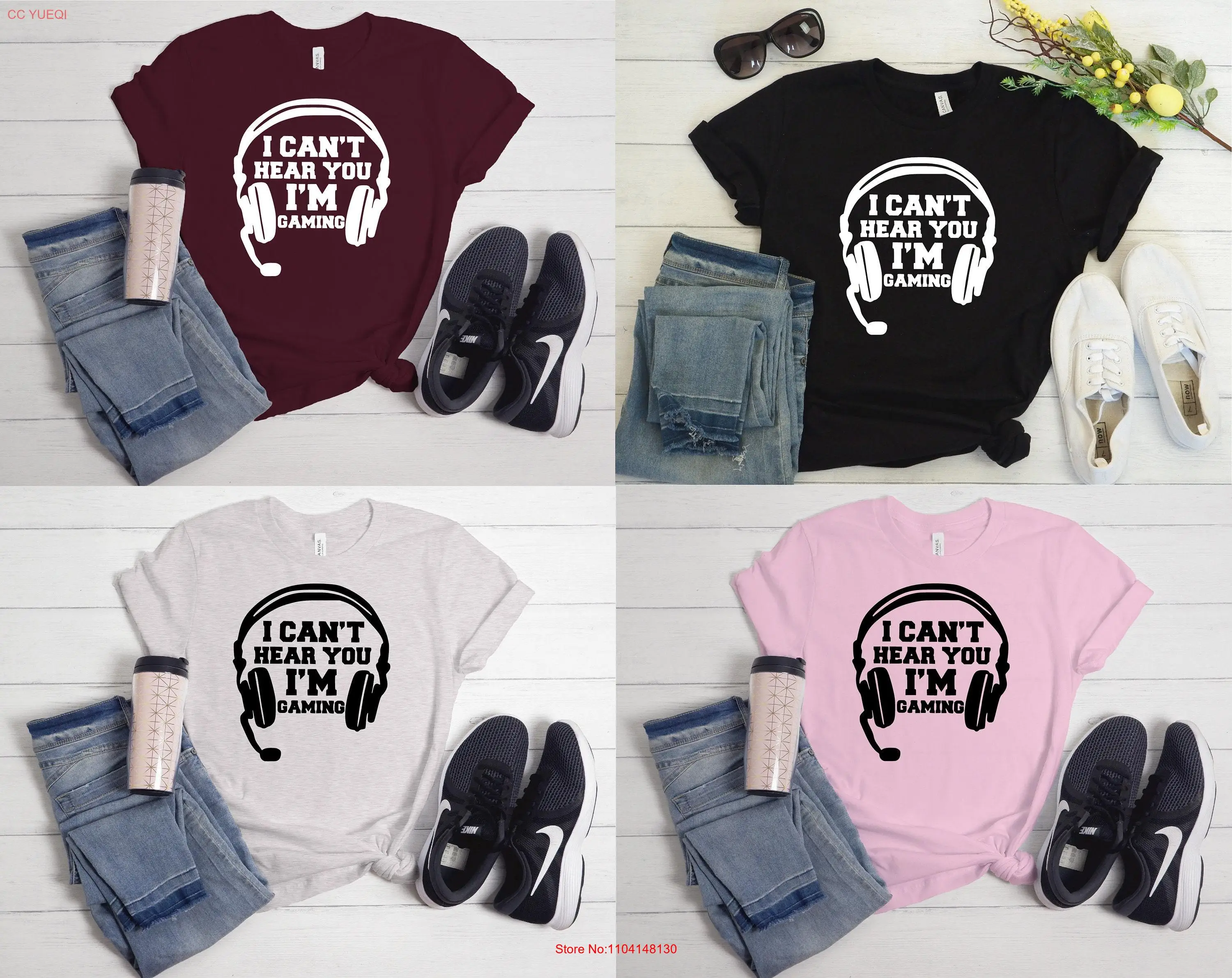 Футболка Can't Hear You I'm Gaming «День отца», геймер, любитель видеоигр, забавный игрок, длинные или короткие рукава
Футболка Can't Hear You I'm Gaming «День отца», геймер, любитель видеоигр, забавный игрок, длинные или короткие рукава