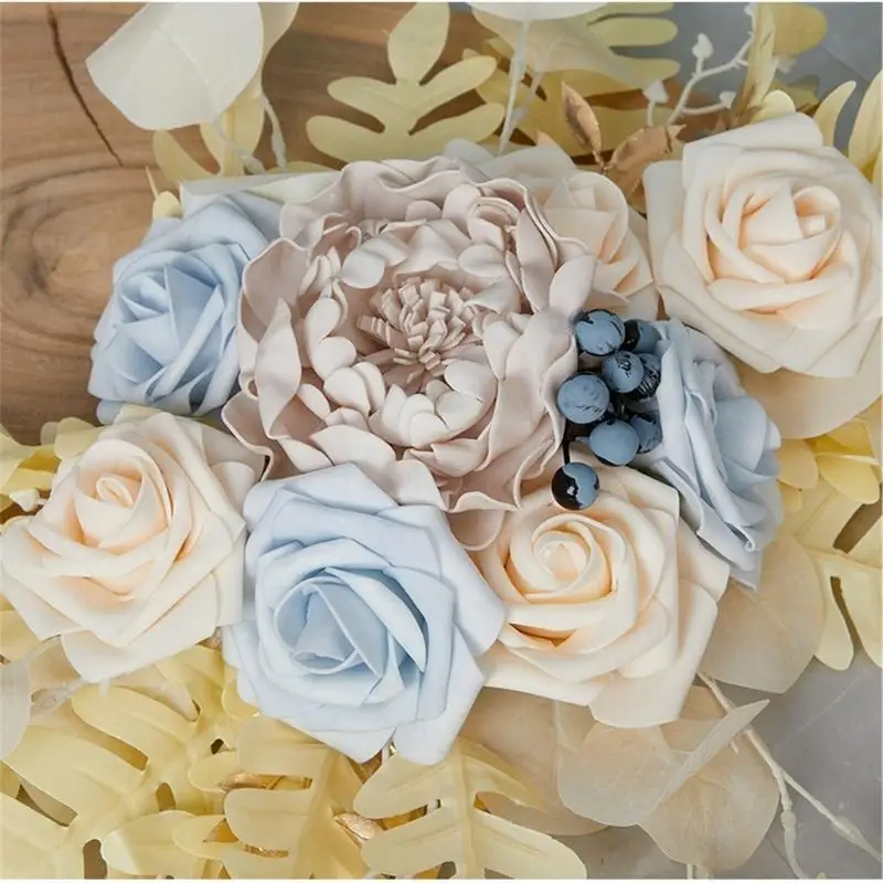 R9UF Elegant Silk Rose Flower Swag for Wedding Arch Artificial Florals Arrangement for Ceremony Silk Flower Garlands Ornament
R9UF Elegant Silk Rose Flower Swag for Wedding Arch Artificial Florals Arrangement for Ceremony Silk Flower Garlands Ornament