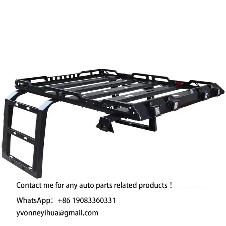 Steel Luggage Rack Roof Rack with Ladder Without Lights for Jeep Wrangler JK 2007-2017
Steel Luggage Rack Roof Rack with Ladder Without Lights for Jeep Wrangler JK 2007-2017