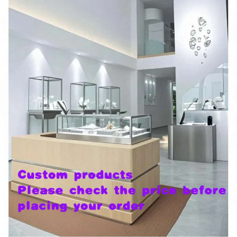 custom.Custom Modern Luxury Jewelry Shop Interior Design Counters with Tempered Glass LED Lighting Jewellery Showroom
custom.Custom Modern Luxury Jewelry Shop Interior Design Counters with Tempered Glass LED Lighting Jewellery Showroom