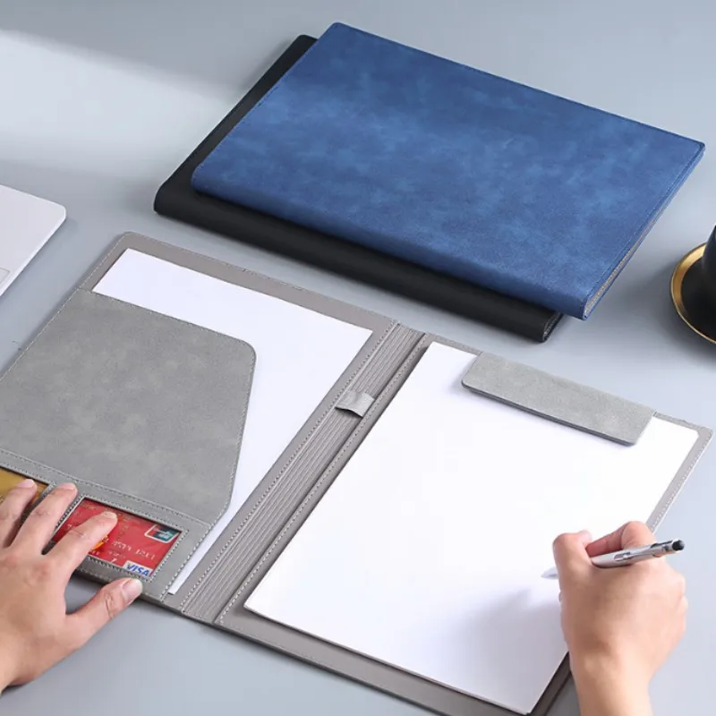 Multifunctional A4 Conference Folder Business Stationery Folder Leather Contract File FoldersTravel Document Folder
Multifunctional A4 Conference Folder Business Stationery Folder Leather Contract File FoldersTravel Document Folder
