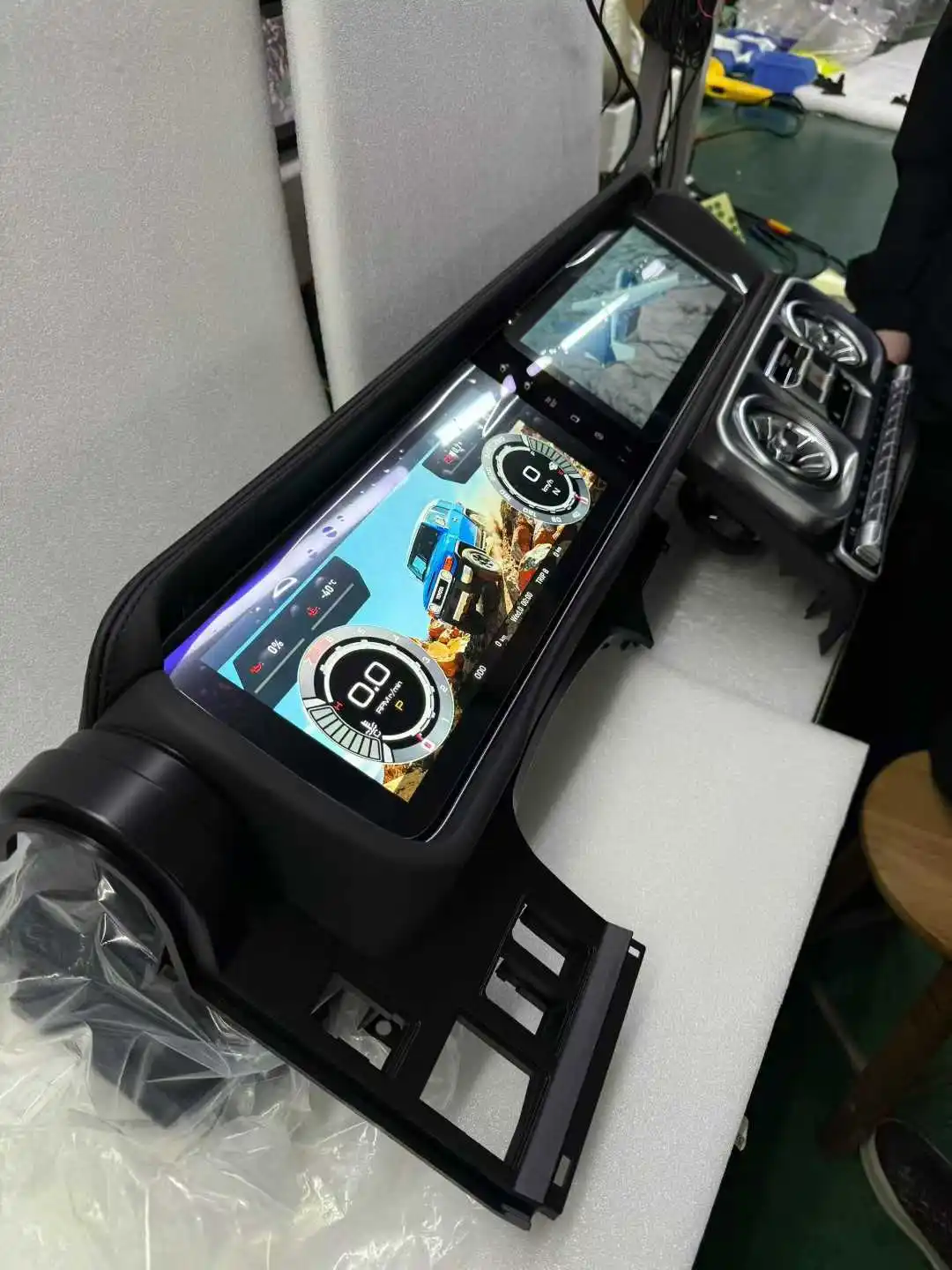 24.6" Car Radio LCD Digital Cluster For Toyota Land Cruiser FJ 2007-2022 Dual Screen Android Auto Carplay HiCar Stereo 5G WiFi
24.6" Car Radio LCD Digital Cluster For Toyota Land Cruiser FJ 2007-2022 Dual Screen Android Auto Carplay HiCar Stereo 5G WiFi