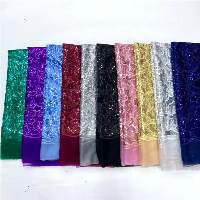 French Sequins Net Lace Fabric 2024 High Quality African 3D Lace Fabric Nigerian Embroidery Tulle Party Lace Fabric
French Sequins Net Lace Fabric 2024 High Quality African 3D Lace Fabric Nigerian Embroidery Tulle Party Lace Fabric