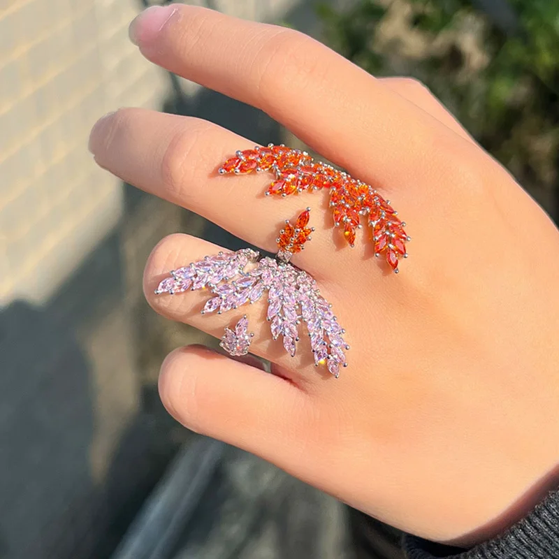 European and American Ins Internet Celebrity Cold Wind Branch Full Diamond Open Ring Super Flash Adjustable Zircon Index Finger Ring,
European and American Ins Internet Celebrity Cold Wind Branch Full Diamond Open Ring Super Flash Adjustable Zircon Index Finger Ring,