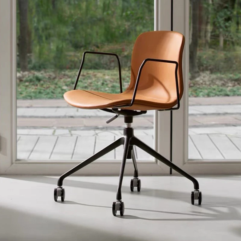 Nordic aesthetic office chair Work Rolling Height adjustable office chair Swivel modern silla para escritorio furniture home
Nordic aesthetic office chair Work Rolling Height adjustable office chair Swivel modern silla para escritorio furniture home