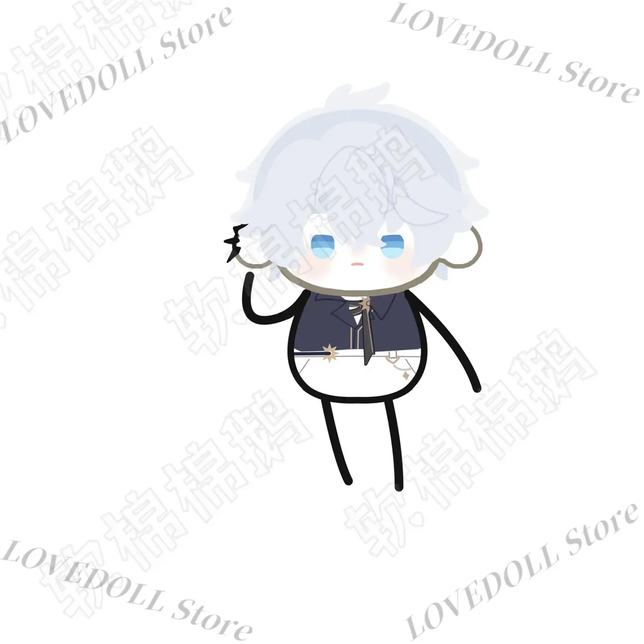 Game 10cm Honkai:Star Rail Anaxa Q-version Plush Cotton Doll Anime Stick Figure Cute Model Toys Kawaii Gift Cosplay Collection
Game 10cm Honkai:Star Rail Anaxa Q-version Plush Cotton Doll Anime Stick Figure Cute Model Toys Kawaii Gift Cosplay Collection
