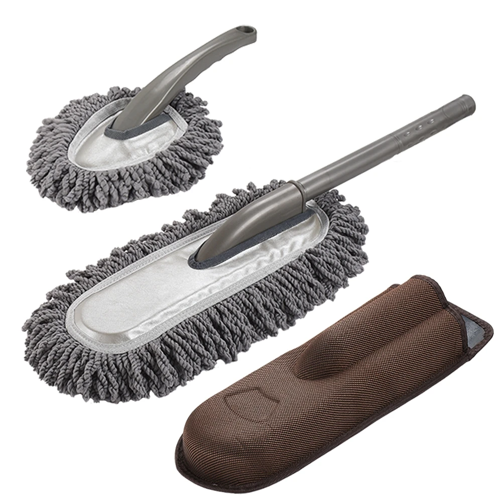 2 Pack Cleaning Brushes Car Duster Kit Car Dust Brush Set with Microfiber Pollen Dusters Scratch Free
2 Pack Cleaning Brushes Car Duster Kit Car Dust Brush Set with Microfiber Pollen Dusters Scratch Free