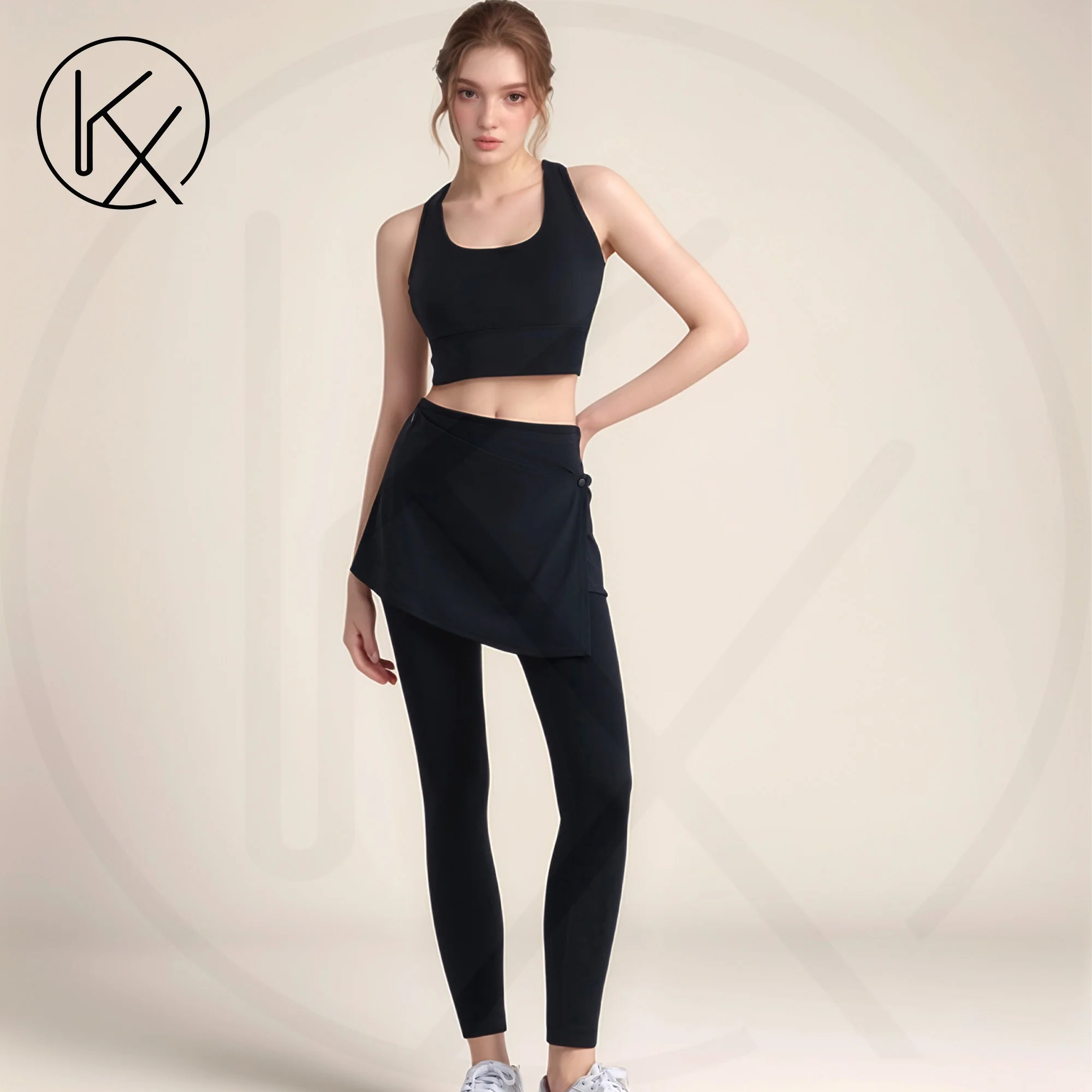 kaixiggmm Nylon yoga sports top women's bra Pilates gym breathable bra underwear vest double-layer support bra
kaixiggmm Nylon yoga sports top women's bra Pilates gym breathable bra underwear vest double-layer support bra