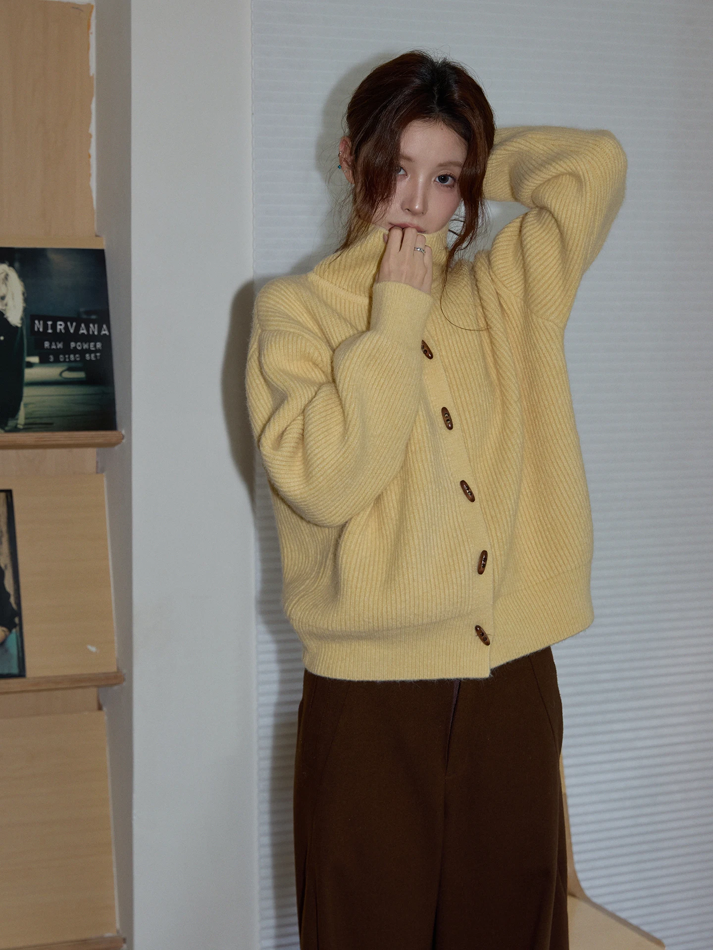 Chaocha Home Korean Sle Yellow High Collar Women's Winter Warm Long Sve Knitted Sweater Casual Base Layer Top
Chaocha Home Korean Sle Yellow High Collar Women's Winter Warm Long Sve Knitted Sweater Casual Base Layer Top