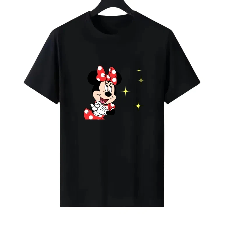 Disney Mickey Mouse Couple Woman Round Neck Parent-child Clothing Sporty Top Ladies Cheap Short Sleeves T-Shirt Y2k Sweatshirts
Disney Mickey Mouse Couple Woman Round Neck Parent-child Clothing Sporty Top Ladies Cheap Short Sleeves T-Shirt Y2k Sweatshirts