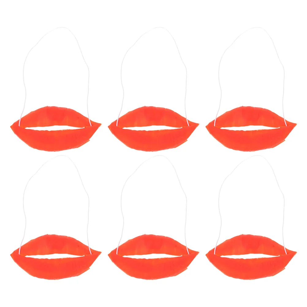 6 Pcs Funny Props Decorative Mouth Cosplay Sausage Halloween Red Lip Plastic Big Thick Lips Prank Party April Fool Day Easy Wear
6 Pcs Funny Props Decorative Mouth Cosplay Sausage Halloween Red Lip Plastic Big Thick Lips Prank Party April Fool Day Easy Wear
