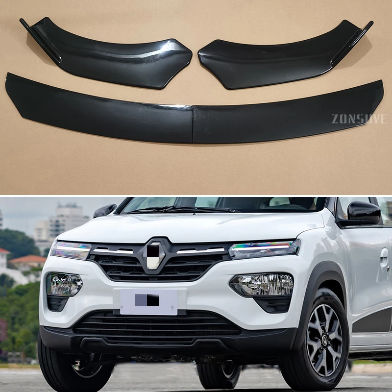 For Renault Kwid 2019--2024 Year Front Bumper Lip Splitter Spoiler Body Kit Accessories Universal 4pcs
For Renault Kwid 2019--2024 Year Front Bumper Lip Splitter Spoiler Body Kit Accessories Universal 4pcs