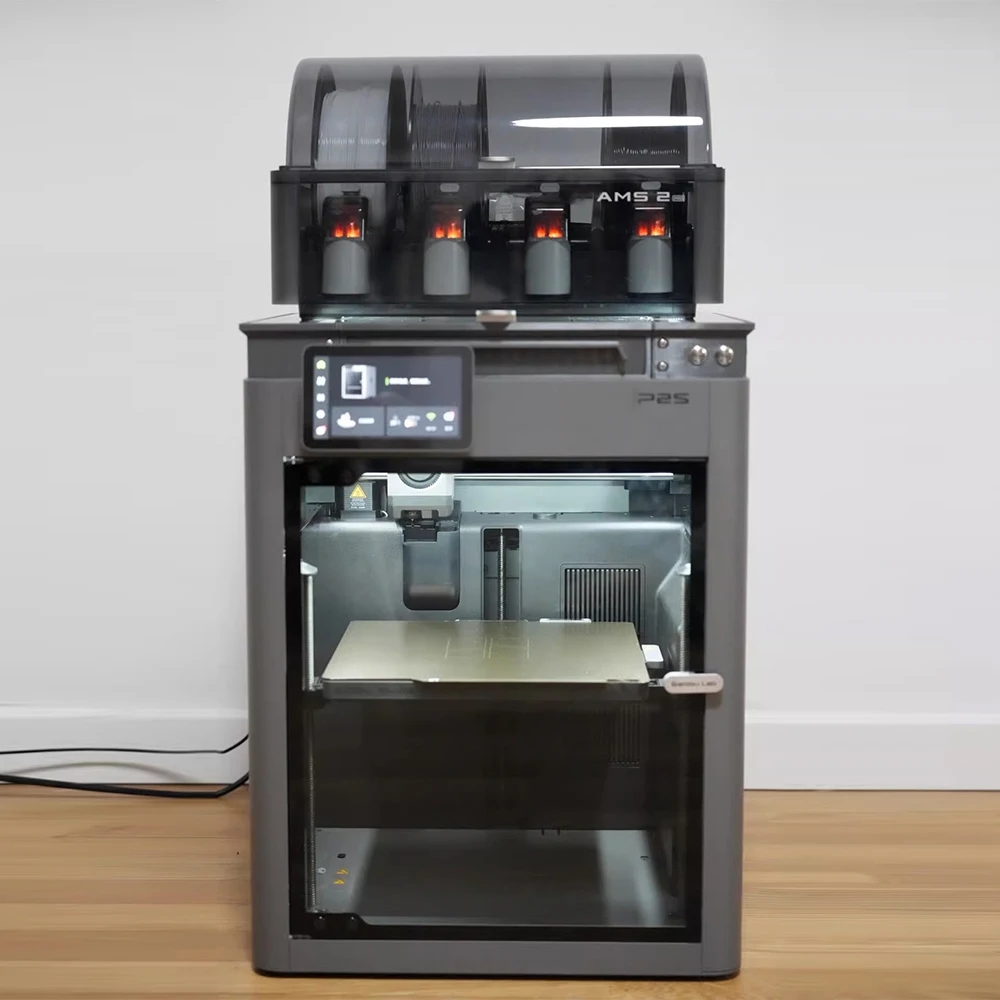 Newest P2S AMS Riser For Bambu P2S With Fan LED Easy installation of AMS Riser Supports printing ABS, PLA, PETG
Newest P2S AMS Riser For Bambu P2S With Fan LED Easy installation of AMS Riser Supports printing ABS, PLA, PETG