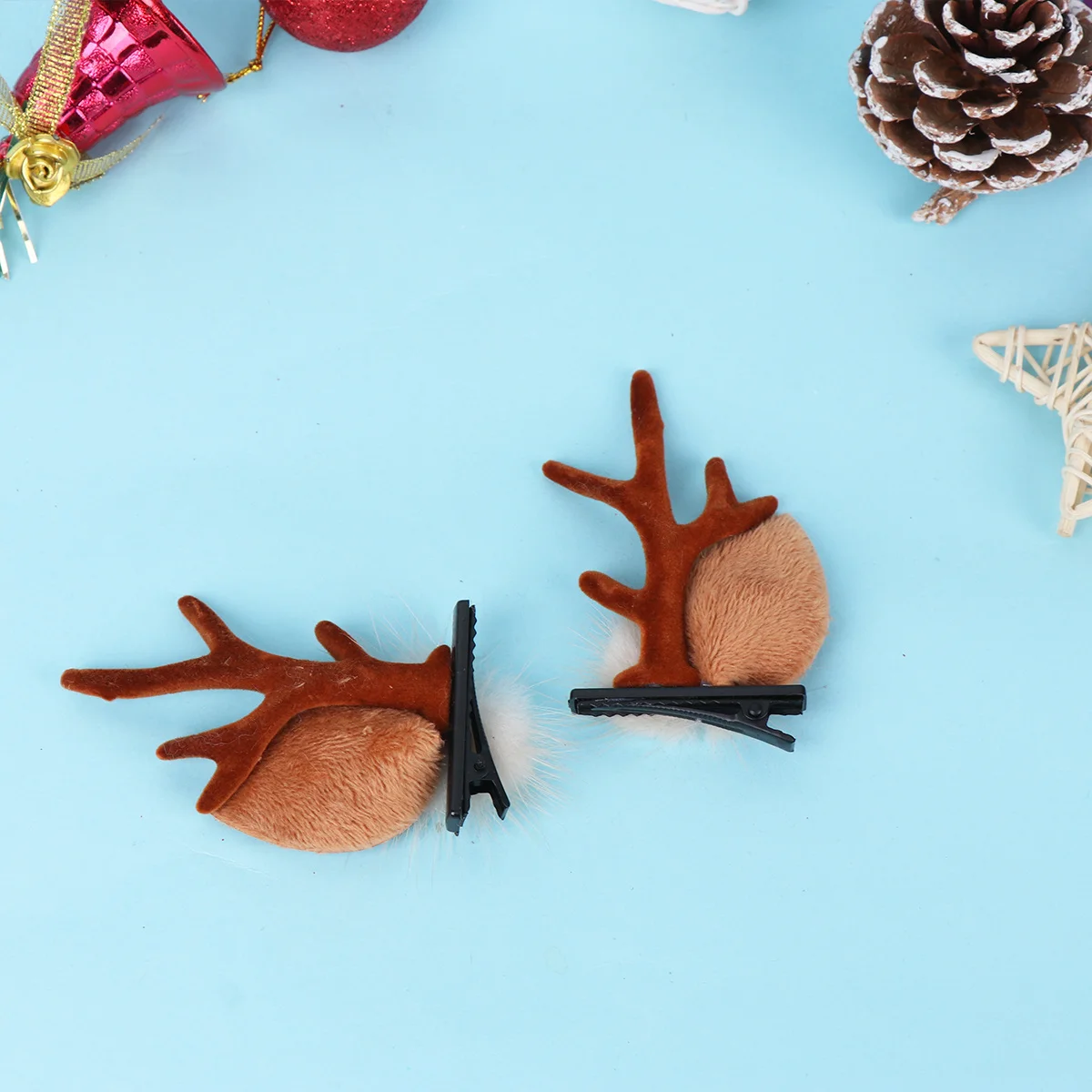 2pcs Christmas Hair Clips Antler White Pompon Kids Barrettes Girls Holiday Party Decoration Cloth Hairpins Special Day Wear
2pcs Christmas Hair Clips Antler White Pompon Kids Barrettes Girls Holiday Party Decoration Cloth Hairpins Special Day Wear