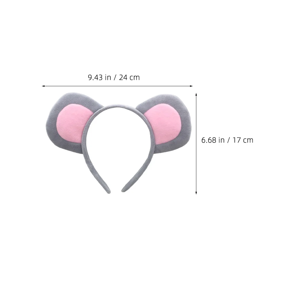 1pc Cute Mouse Ears Headband Animal Ears Hairband For Halloween Party Cosplay Costume Accessory Lightweight Fabric Easy Wear 
1pc Cute Mouse Ears Headband Animal Ears Hairband For Halloween Party Cosplay Costume Accessory Lightweight Fabric Easy Wear