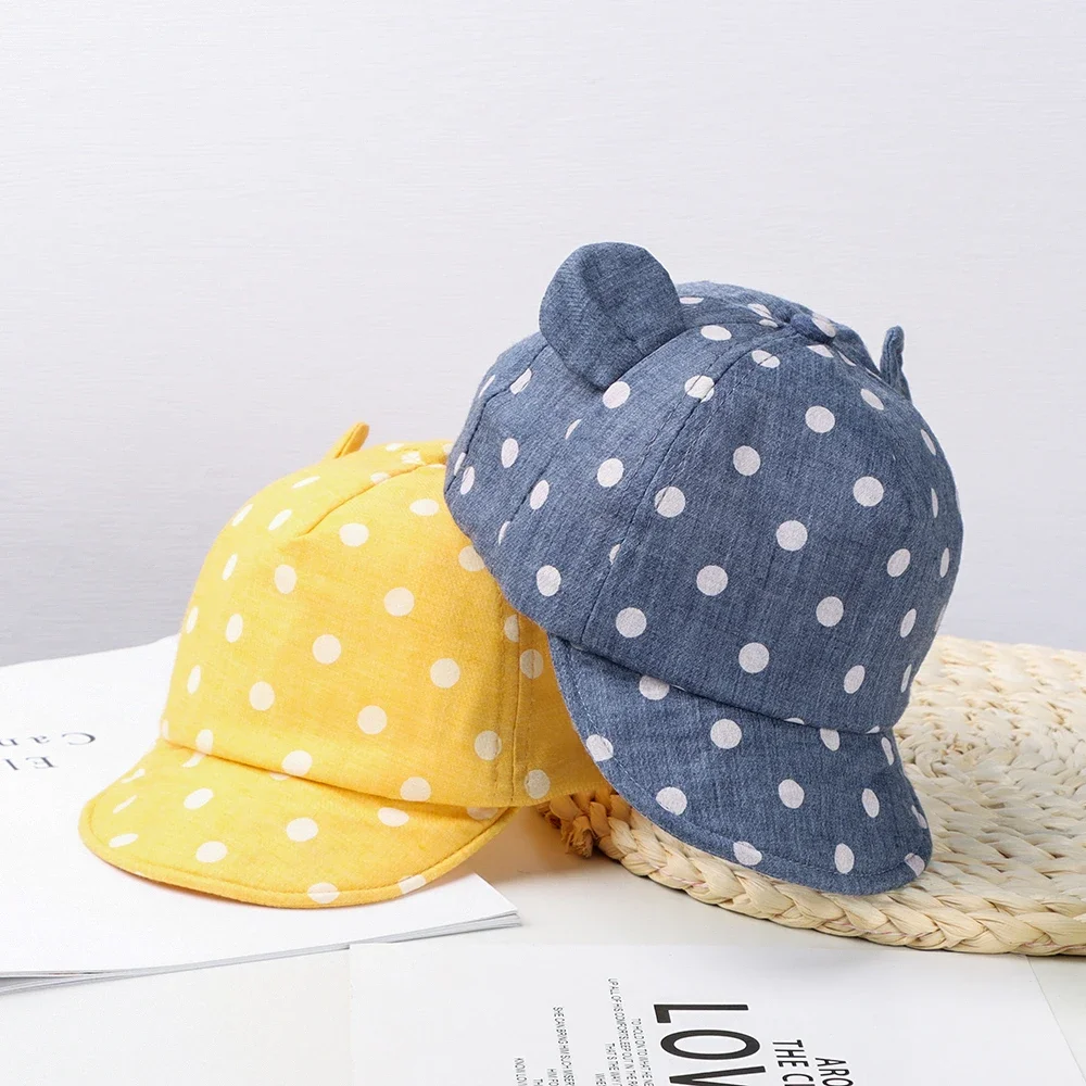 Baby's Casual Baseball Hat For 6-24Months Spring Summer Autumn Rabbit Ear Cap Dot Beach Caps Panama Cap Outdoor Children Sun Hat
Baby's Casual Baseball Hat For 6-24Months Spring Summer Autumn Rabbit Ear Cap Dot Beach Caps Panama Cap Outdoor Children Sun Hat