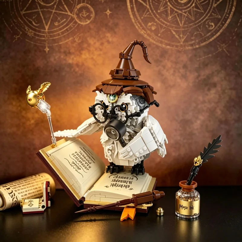 2026 Magic Owl Doctor Building Block Model Creative Desktop Ornament Adult Stress Relief Assembly Toy Collectible Gift
2026 Magic Owl Doctor Building Block Model Creative Desktop Ornament Adult Stress Relief Assembly Toy Collectible Gift