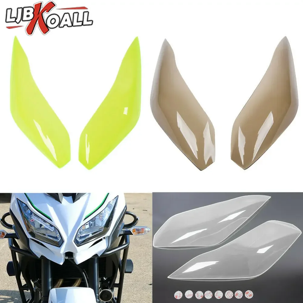 Motorcycle Front Headlight Screen Cover Shield Guard Lens Protector for Kawasaki Versys 650 VERSYS 1000 2015-2021
Motorcycle Front Headlight Screen Cover Shield Guard Lens Protector for Kawasaki Versys 650 VERSYS 1000 2015-2021