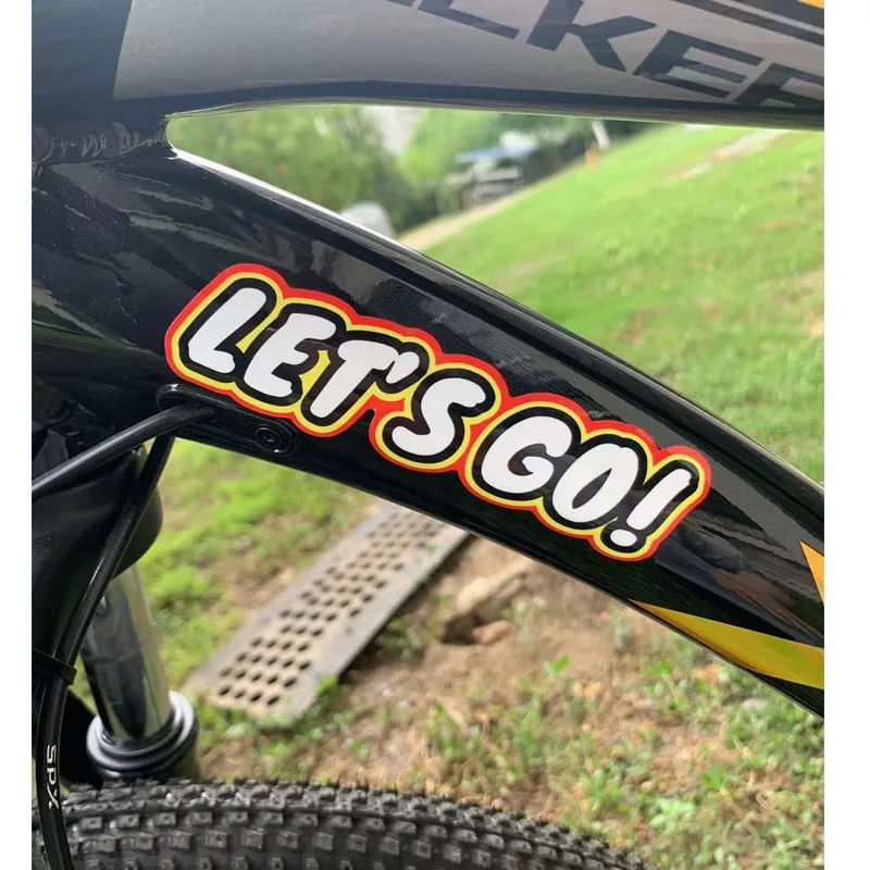 1set Lets Go Comic Font Vinyl Sticker Waterproof Decal for Car Motorcycle Helmet Laptop Bottle Racing Decor
1set Lets Go Comic Font Vinyl Sticker Waterproof Decal for Car Motorcycle Helmet Laptop Bottle Racing Decor
