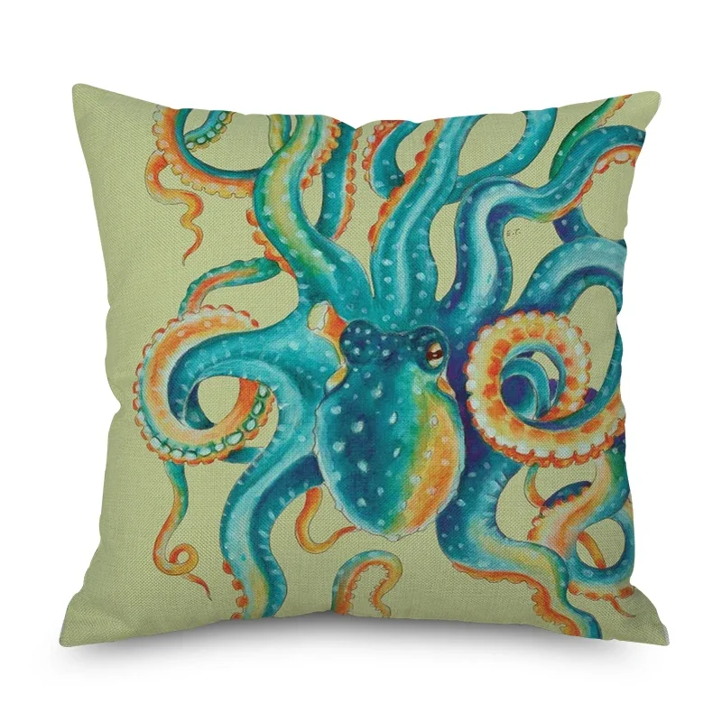 Animal Colored octopus Nordic short plush Pillow Case Polyester Decorative Throw Pillow Cover Square style-2
Animal Colored octopus Nordic short plush Pillow Case Polyester Decorative Throw Pillow Cover Square style-2