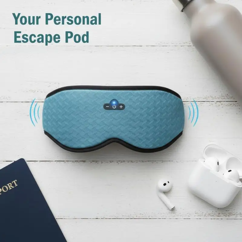 3D Bluetooth Sleep Eye Mask Headphones Wireless Soft Comfortable Noise Blocking for Side Sleepers Travel Nap Use
3D Bluetooth Sleep Eye Mask Headphones Wireless Soft Comfortable Noise Blocking for Side Sleepers Travel Nap Use