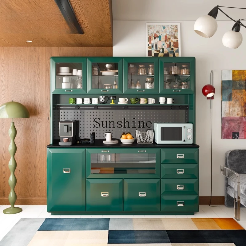 Paint hole board solid wood tea cabinet dining side storage cabinet multi-function
Paint hole board solid wood tea cabinet dining side storage cabinet multi-function