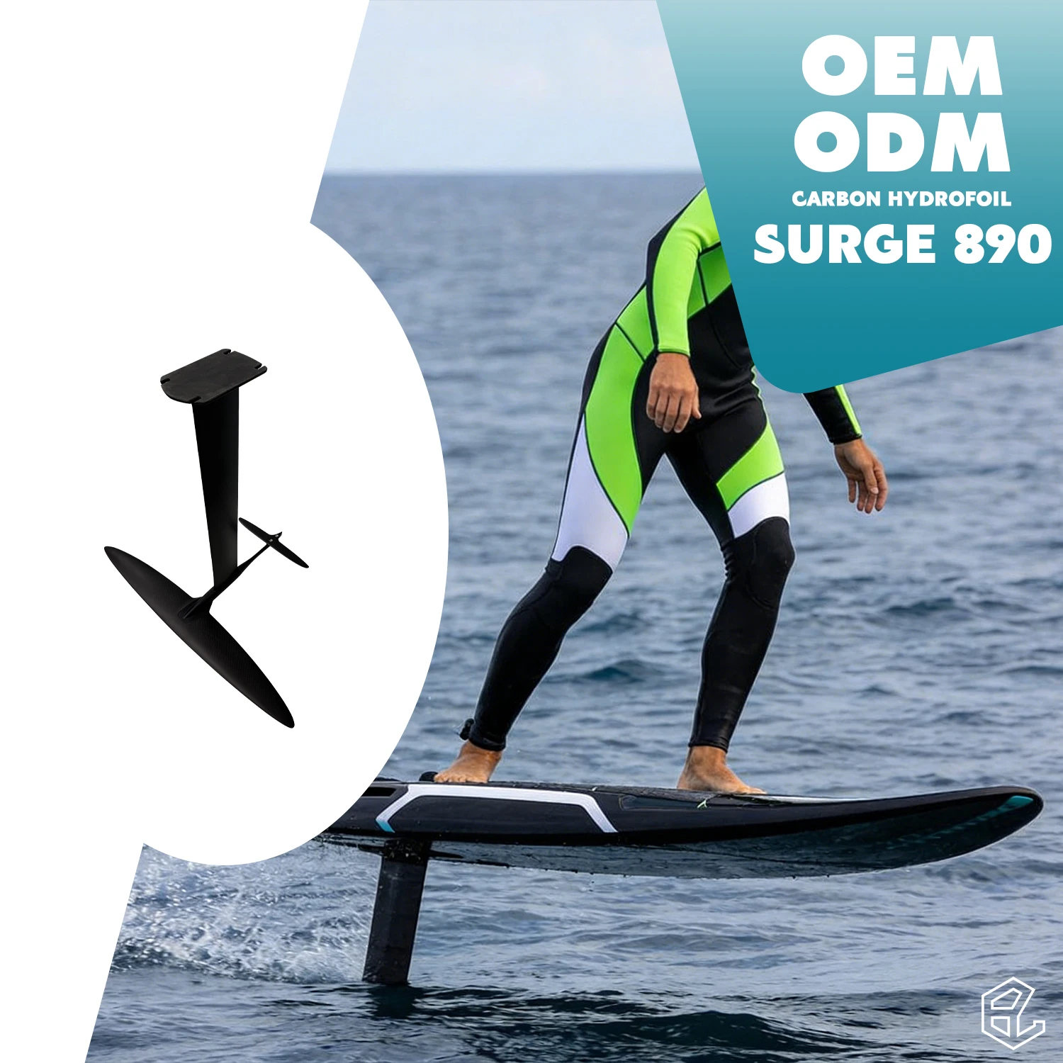 AXIS High Performance SURGE 890 Hydrofoil Wing Surf Pump Fast Response Smooth Riding Carbon Setup Portable All Levels
AXIS High Performance SURGE 890 Hydrofoil Wing Surf Pump Fast Response Smooth Riding Carbon Setup Portable All Levels