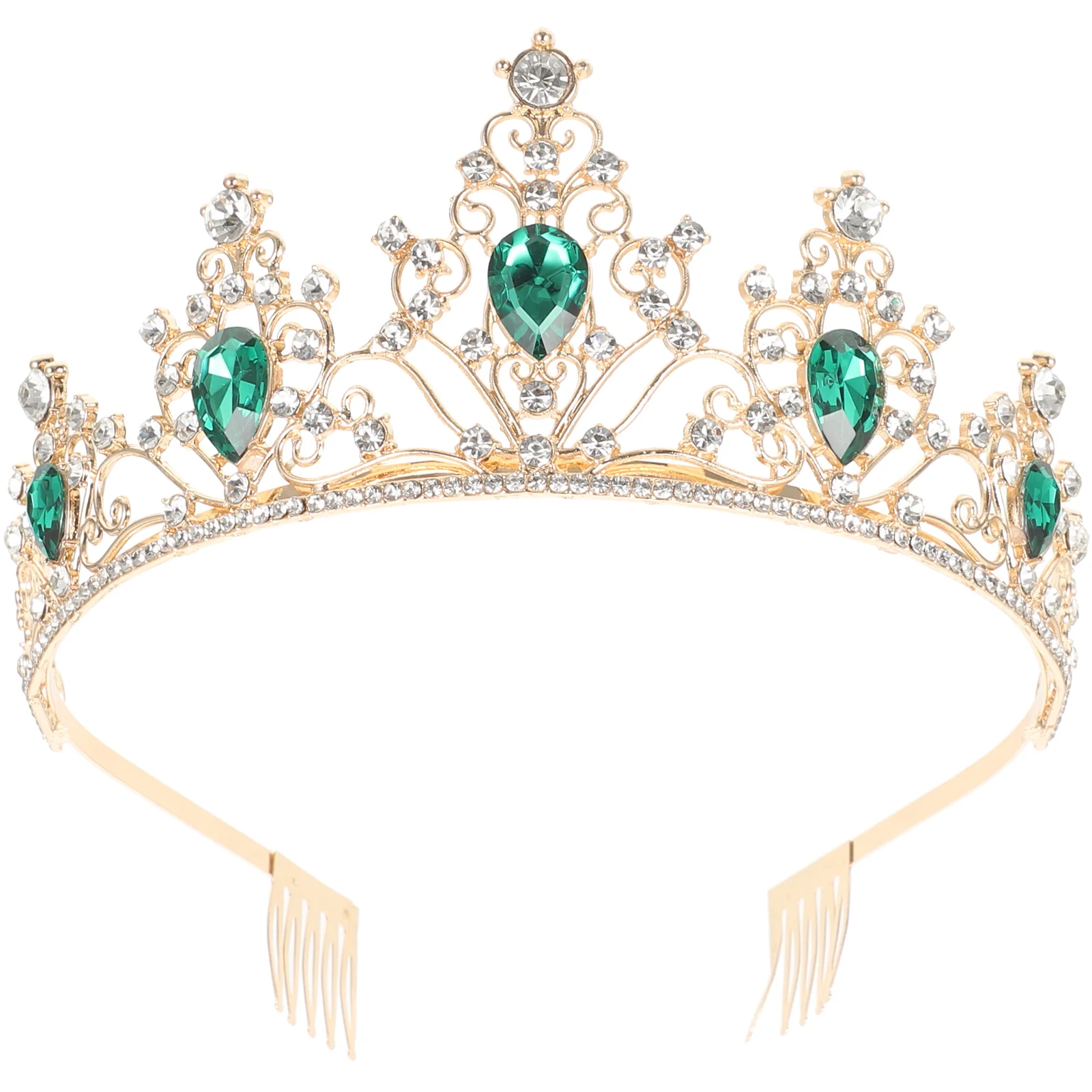 Burgundy Crown Hair Accessory Rhinestones Wedding Bridal Tiara Accessories for Bride Elegant Practical Romantic Special 
Burgundy Crown Hair Accessory Rhinestones Wedding Bridal Tiara Accessories for Bride Elegant Practical Romantic Special